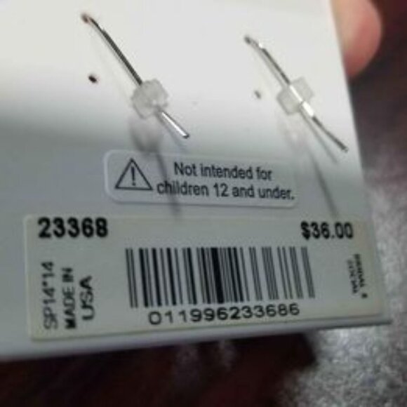 Earrings very sparkly 1928 Boutique - Picture 2 of 2